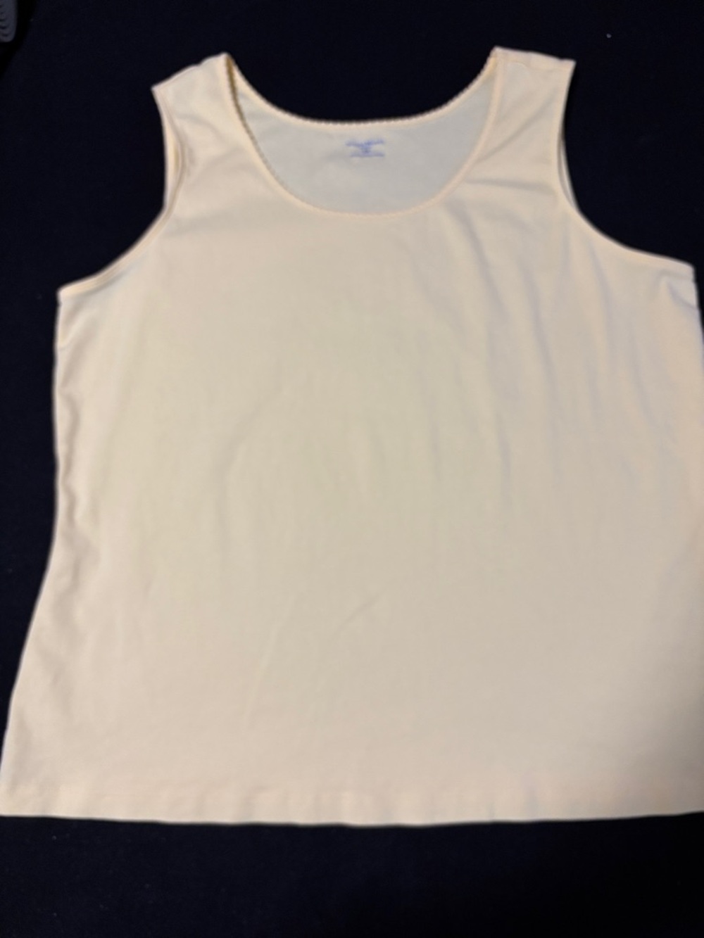 Classic Women's Yellow Tank Top